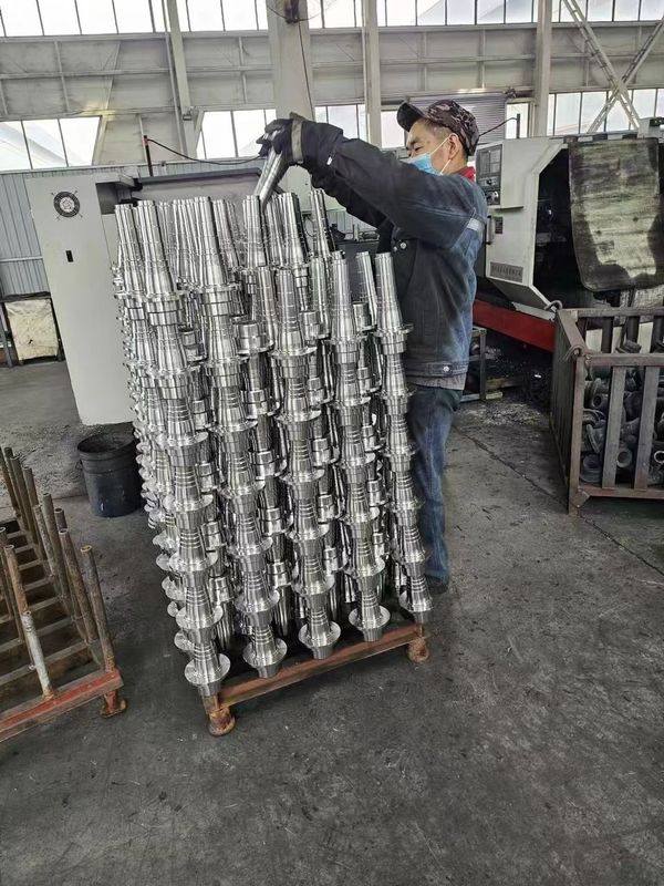 OEM Precision Aluminium Alloy Messing Koper Staal Open Die Forging Parts